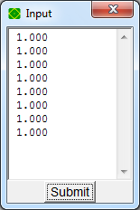 Enter the time domain data  example formats. Or copy-paste values, e.g. from Excel.