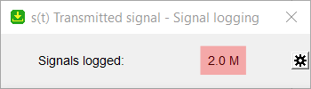 signal logging finished