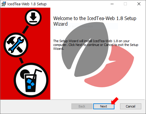 Start of the IcedTea-Web installer