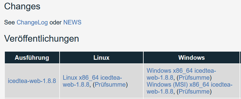 Start of the IcedTea-Web installer